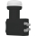 Kabel i złączka TechniSat Konwerter Universal-Quattro-LNB, 40mm, seria black